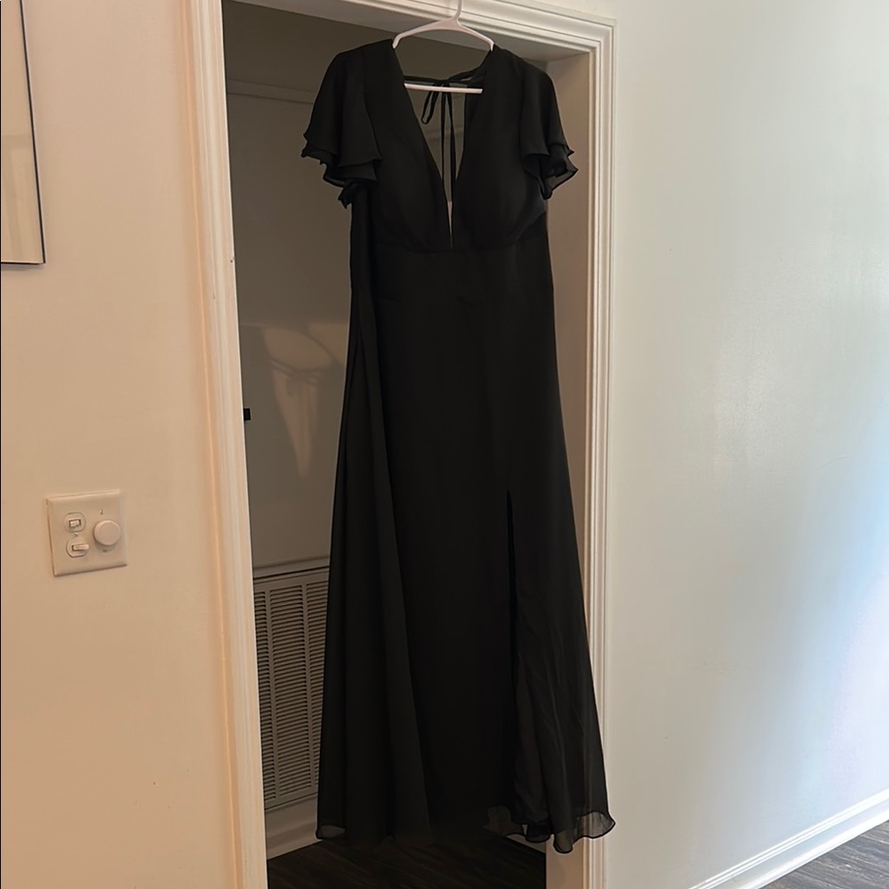 Elegant Black Evening Dress